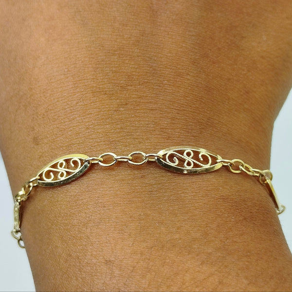 Bracelet en Or Jaune 18K -  4.50 Grs