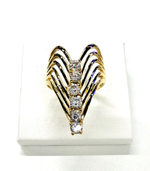 Bagues en Or Jaune 18K - Taille 58