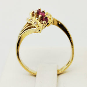 Bague en Or Jaune 18K - Taille 53