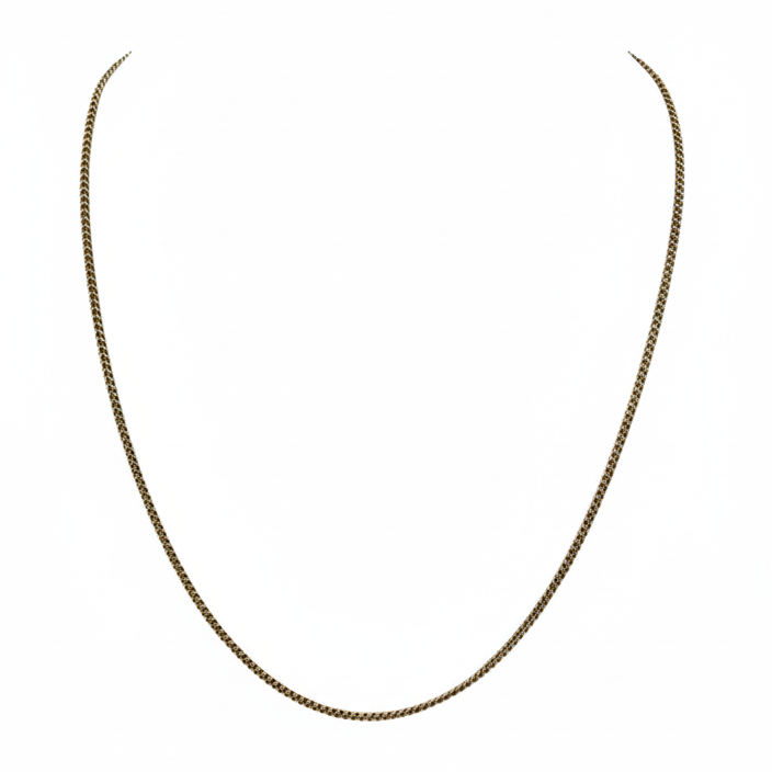 Collier Sautoir en Or Jaune Maille 18K - 7.23G