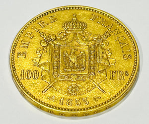 Pièce 100 Francs Napoléon en Or Jaune 20K - 32.24