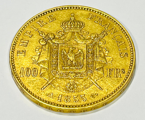 Pièce 100 Francs Napoléon en Or Jaune 20K - 32.24