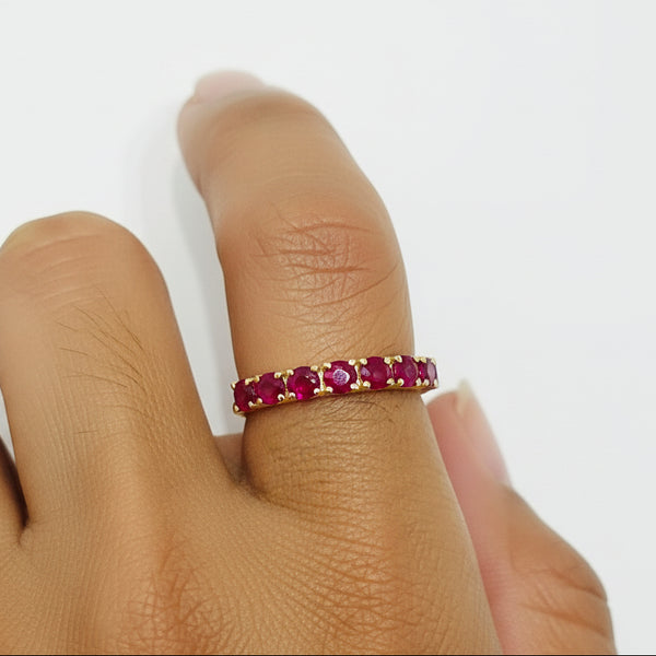 Bague en Or Jaune 18K - Taille 54