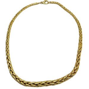 Collier Princesse en Or Jaune 18K - 42.5cm - 21.38gr