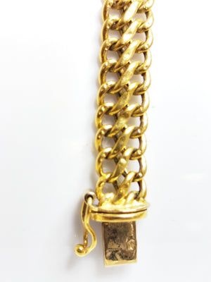 Bracelet Fantaisie en Or Jaune 18 Carats - 7.94 Grs