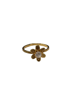 Bague en or jaune 18K Taille-53