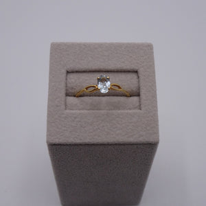 Bague en or jaune 18K Taille-51