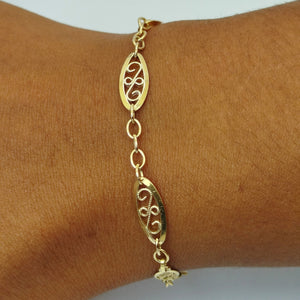 Bracelet en Or Jaune 18K -  4.50 Grs