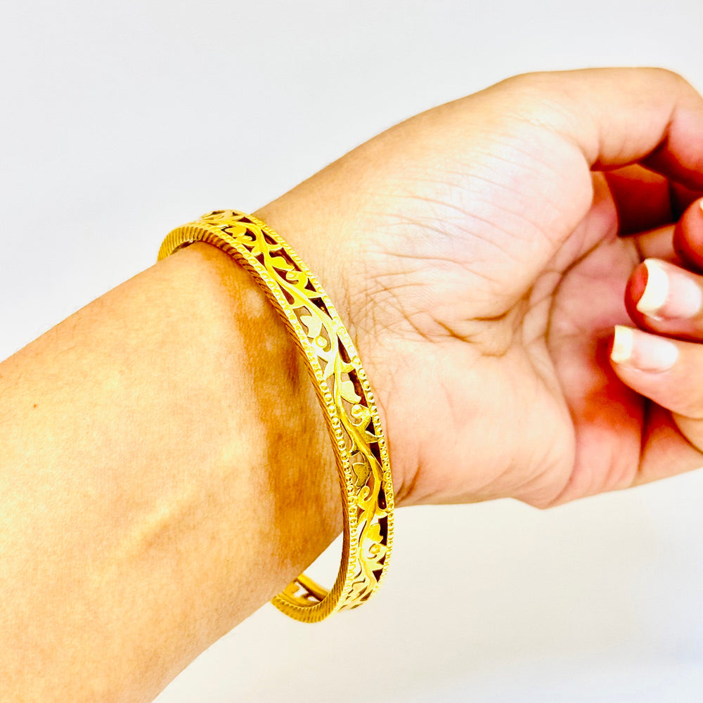 Jonc en Or jaune 22K - 17.14g