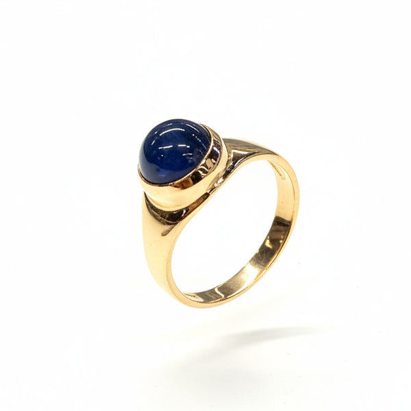 Bague en or jaune 18k - 5.13 G