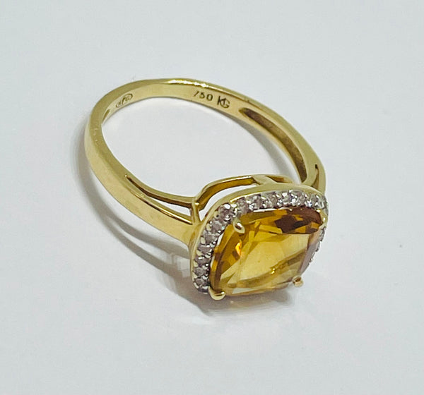 Bagues en Or Jaune 18K - Taille 47 - 2.60 Grs