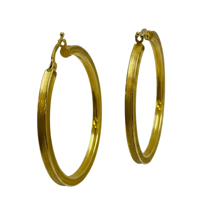 Créoles en Or Jaune 18K - 4.43G