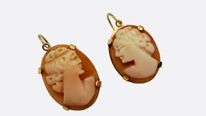 Boucles d'oreilles en Or Jaune 18K - 2.8 Grs