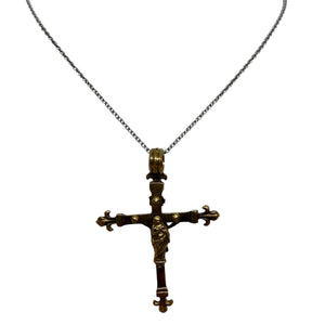 Pendentif Croix Or Jaune 18K - 5.17G