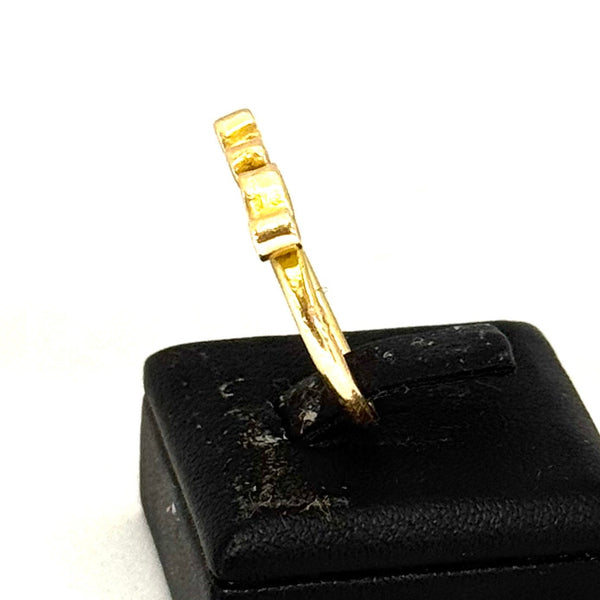 Bague Jonc en Or Jaune 18K - 3G - Taille 53