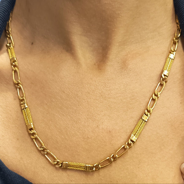 Collier matinée en Or Jaune 22 carats
