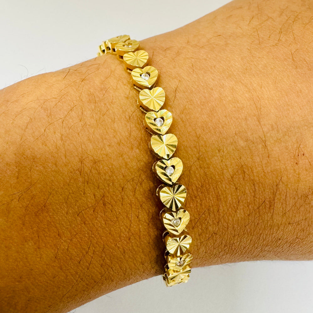 Bracelet en Or Jaune 18K 14.56 Grs