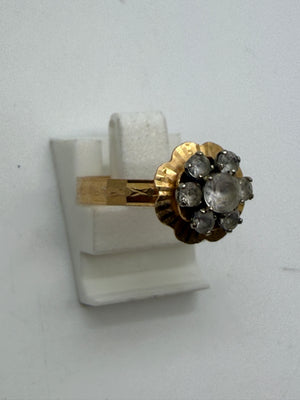 Bague en Or Jaune 18K - Taille 54 - 2.81 Grs