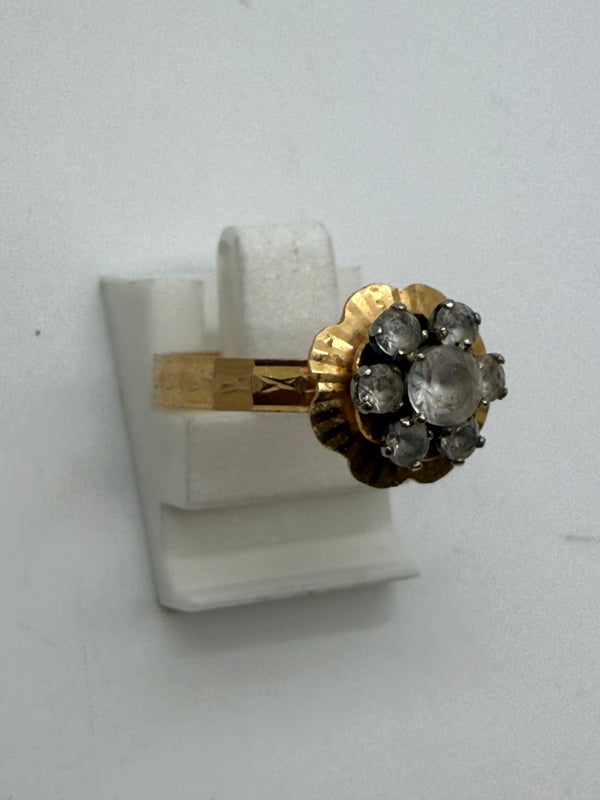 Bague en Or Jaune 18K - Taille 54 - 2.81 Grs