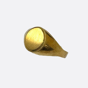 Bague en Or Jaune 18 K - Taille 64.5 - 2.22 G