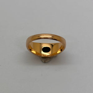 Chevalière en Or jaune 18K - 2.63g