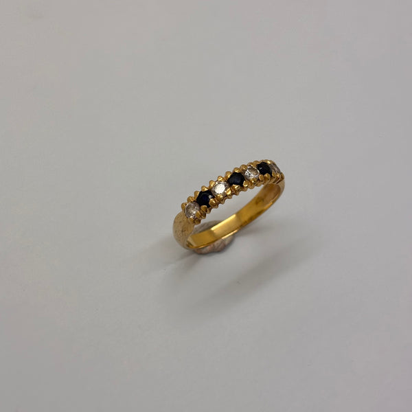 Bague en or jaune 18 carats Taille -57