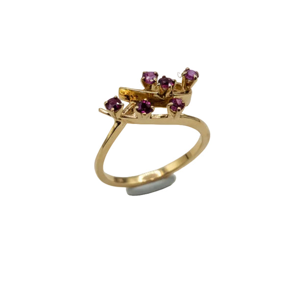 Bague ancienne en or jaune 18k - 2.97 G