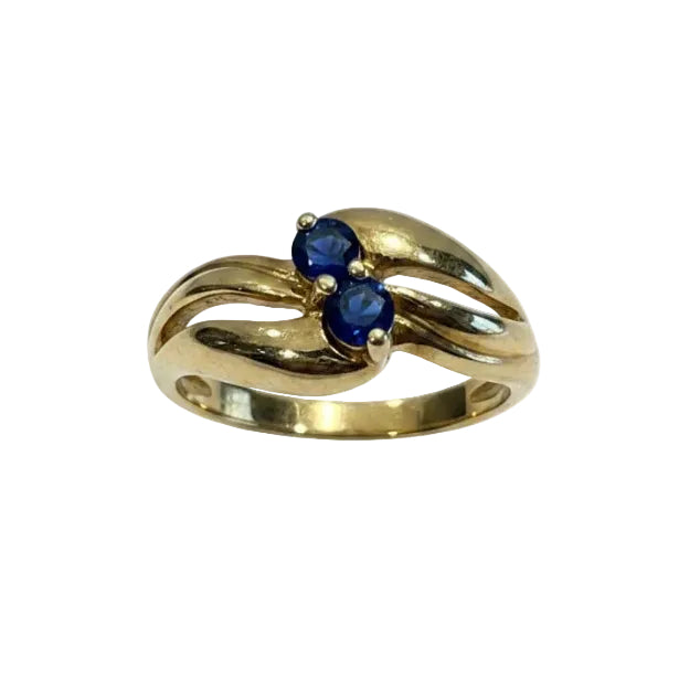 Bagues Topaze Or Jaune 18K - 2.25Grs - T54