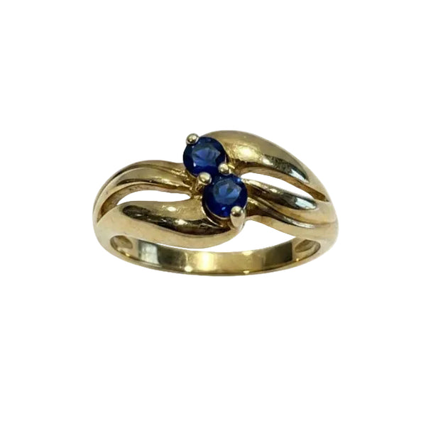 Bagues Topaze Or Jaune 18K - 2.25Grs - T54