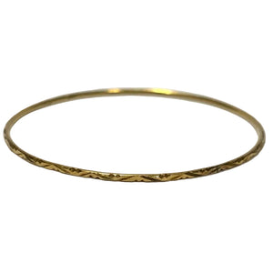 Bracelet Jonc en Or Jaune 22K
