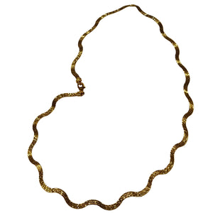 Collier Ras du Cou en Or Jaune 18K