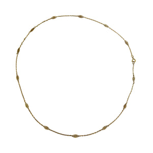 Collier Matinée en Or Jaune 18k - 5.44Grs