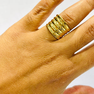 Bague Jonc en Or Jaune 18 Carats
