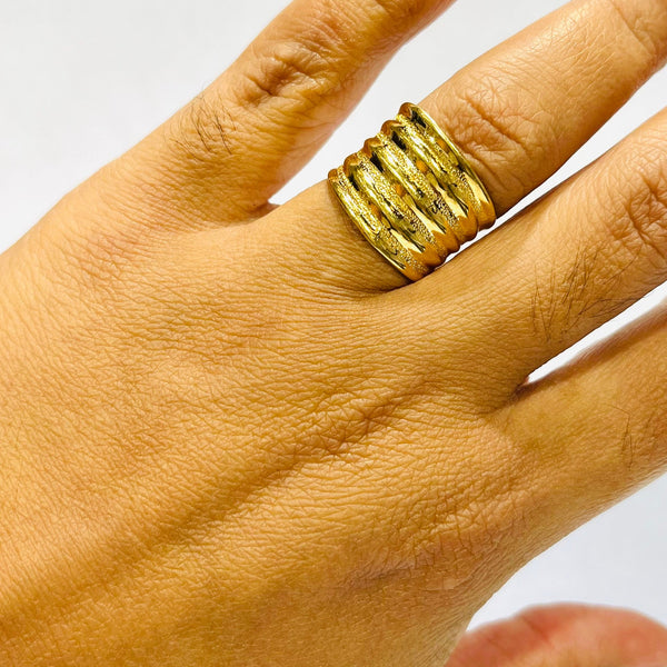 Bague Jonc en Or Jaune 18 Carats