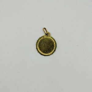 Pendentif Médaille en Or Jaune 18K 2.88 Grs