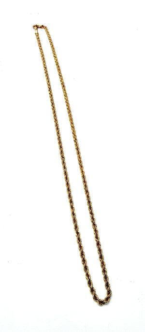 Collier Ras du Cou Or Jaune 18 K - 4.08 G