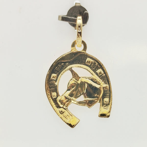 Pendentif Cheval Or Jaune 18 Carats