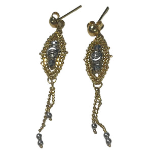 Boucles d'oreilles Or 18k Clou - 3.81gr