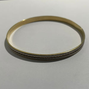 Bracelet Jonc Or Jaune 18K 13.62 Grs
