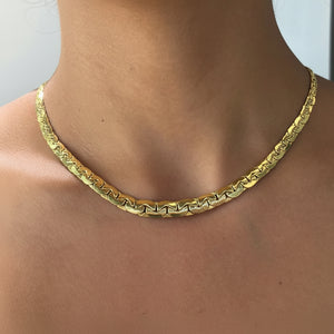 Collier Ras du Cou en Or jaune 18k - 12.55 G