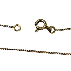 Collier Chaîne en Or Jaune 18k Maille Forçat