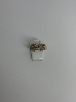 Bague en Or Jaune 18K - Taile 55 - 5.40 Grs