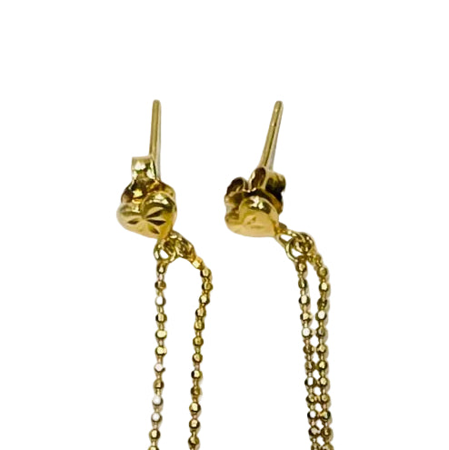 Boucle Clou Or Jaune 18K