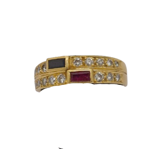 Bague Or Jaune 18K Taille-56