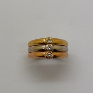 Bague en or 18K Taille-49.5