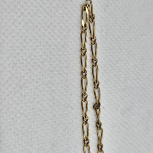 Collier  en Or Jaune 18 Carats, Maille Cheval Torsadée Longueur -45