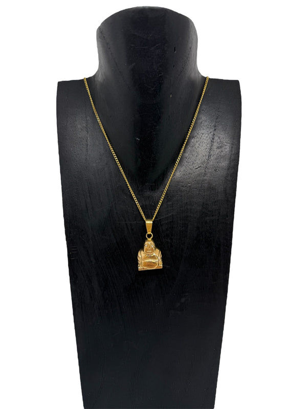 Pendentif Solitaire Or Jaune 18K 14.94 Grs