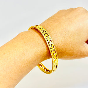 Jonc en Or jaune 22K - 17.14g