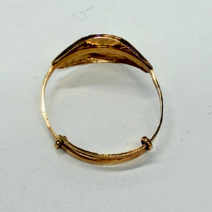 Bague Chevalière en Or Jaune 18 K