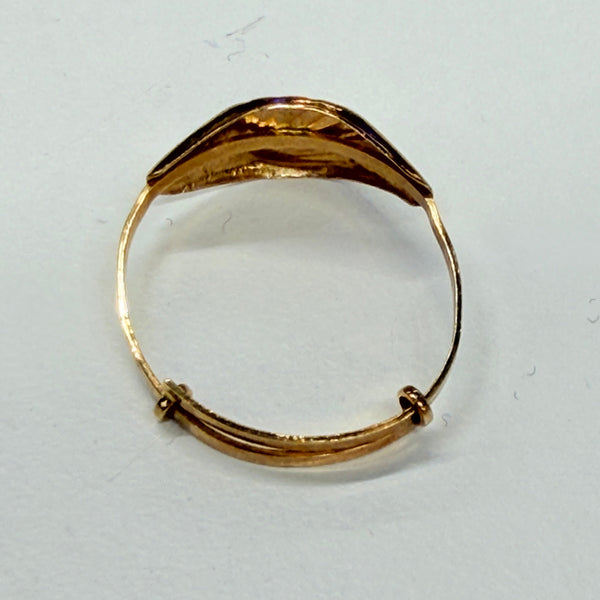 Bague Chevalière en Or Jaune 18 K